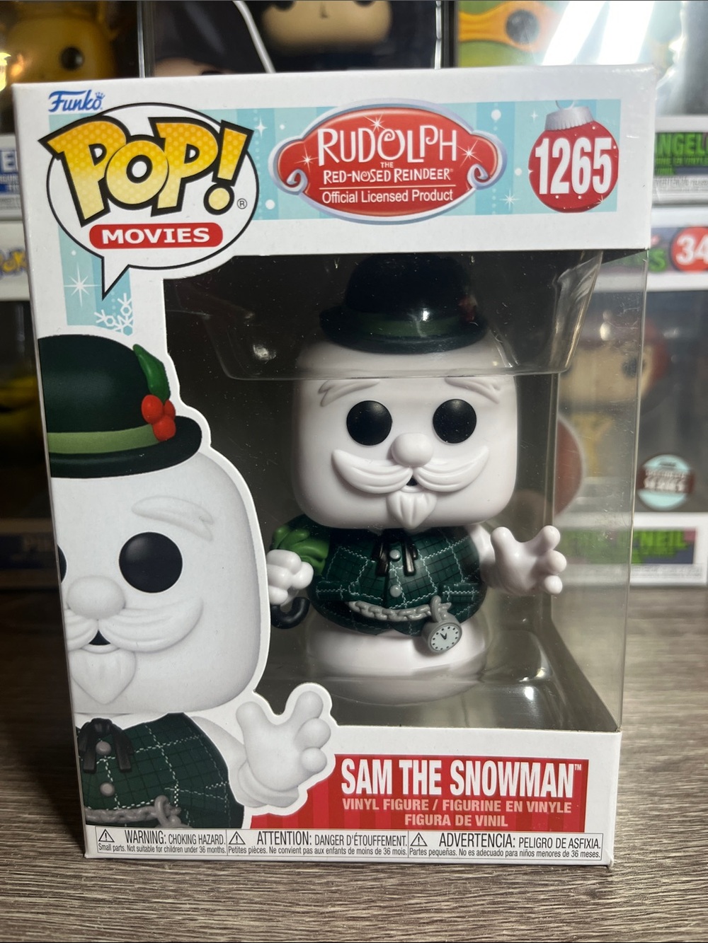 Funko Pop! Movies Sam the Snowman Vinyl Figure - Green & White